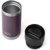 YETI Rambler 12 oz Bottle, Stainless Steel, Vacuum Insulated, with Hot Shot Cap(Nordic Purple)