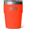 YETI Rambler 16 oz Stackable Tumbler, Vacuum Insulated, Stainless Steel with MagSlider Lid(Solar Flare)