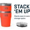 YETI Rambler 16 oz Stackable Tumbler, Vacuum Insulated, Stainless Steel with MagSlider Lid(Solar Flare)
