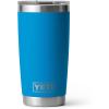 YETI Rambler 20 oz Stainless Steel Vacuum Insulated Tumbler w/MagSlider Lid(Big Wave Blue)