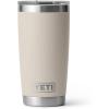 YETI Rambler 20 oz Stainless Steel Vacuum Insulated Tumbler w/MagSlider Lid(Cape Taupe)