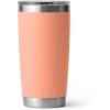 YETI Rambler 20 oz Stainless Steel Vacuum Insulated Tumbler w/MagSlider Lid(Low Country Peach)