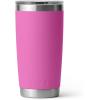YETI Rambler 20 oz Stainless Steel Vacuum Insulated Tumbler w/MagSlider Lid(Wildflower Fuchsia)