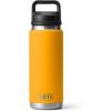 YETI Rambler 26 oz Bottle, Vacuum Insulated, Leakproof, Stainless Steel with Chug Cap(Beekeeper)
