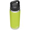 YETI Rambler 26 oz Bottle, Vacuum Insulated, Leakproof, Stainless Steel with Chug Cap(Chartreuse)