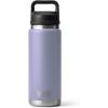 YETI Rambler 26 oz Bottle, Vacuum Insulated, Leakproof, Stainless Steel with Chug Cap(Cosmic Lilac)