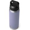 YETI Rambler 26 oz Bottle, Vacuum Insulated, Leakproof, Stainless Steel with Chug Cap(Cosmic Lilac)
