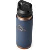 YETI Rambler 26 oz Bottle, Vacuum Insulated, Leakproof, Stainless Steel with Chug Cap(Folds of Honor – Navy)