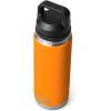 YETI Rambler 26 oz Bottle, Vacuum Insulated, Leakproof, Stainless Steel with Chug Cap(King Crab)