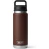 YETI Rambler 26 oz Bottle, Vacuum Insulated, Leakproof, Stainless Steel with Chug Cap(Wetlands Brown)