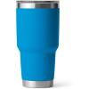 YETI Rambler 30 oz Stainless Steel Vacuum Insulated Tumbler w/MagSlider Lid, Seafoam(Big Wave Blue)