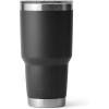 YETI Rambler 30 oz Stainless Steel Vacuum Insulated Tumbler w/MagSlider Lid, Seafoam(Black)