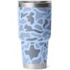 YETI Rambler 30 oz Stainless Steel Vacuum Insulated Tumbler w/MagSlider Lid, Seafoam(Blue Camo)