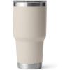 YETI Rambler 30 oz Stainless Steel Vacuum Insulated Tumbler w/MagSlider Lid, Seafoam(Cape Taupe)