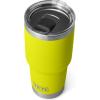 YETI Rambler 30 oz Stainless Steel Vacuum Insulated Tumbler w/MagSlider Lid, Seafoam(Firefly Yellow)