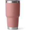 YETI Rambler 30 oz Stainless Steel Vacuum Insulated Tumbler w/MagSlider Lid, Seafoam(Pink)