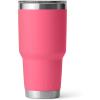 YETI Rambler 30 oz Stainless Steel Vacuum Insulated Tumbler w/MagSlider Lid, Seafoam(Tropical Pink)