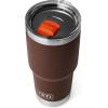 YETI Rambler 30 oz Stainless Steel Vacuum Insulated Tumbler w/MagSlider Lid, Seafoam(Wetlands Brown)