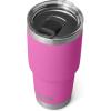 YETI Rambler 30 oz Stainless Steel Vacuum Insulated Tumbler w/MagSlider Lid, Seafoam(Wildflower Fuchsia)