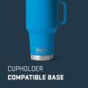 YETI Rambler 30 oz Travel Mug, Stainless Steel, Vacuum Insulated with Stronghold Lid(Big Wave Blue)
