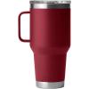 YETI Rambler 30 oz Travel Mug, Stainless Steel, Vacuum Insulated with Stronghold Lid(Harvest Red)