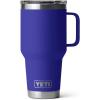 YETI Rambler 30 oz Travel Mug, Stainless Steel, Vacuum Insulated with Stronghold Lid(Offshore Blue)
