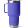 YETI Rambler 30 oz Travel Mug, Stainless Steel, Vacuum Insulated with Stronghold Lid(Ultramarine Violet)