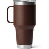 YETI Rambler 30 oz Travel Mug, Stainless Steel, Vacuum Insulated with Stronghold Lid(Wetlands Brown)