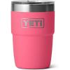 YETI Rambler 8 oz Stackable Cup, Stainless Steel, Vacuum Insulated Espresso Cup with MagSlider Lid(Tropical Pink)