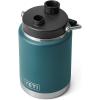 YETI Rambler Half Gallon Jug, Vacuum Insulated, Leakproof, Stainless Steel with MagCap(Agave Teal)