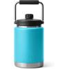 YETI Rambler Half Gallon Jug, Vacuum Insulated, Leakproof, Stainless Steel with MagCap(Reef Blue)