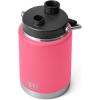 YETI Rambler Half Gallon Jug, Vacuum Insulated, Leakproof, Stainless Steel with MagCap(Tropical Pink)