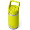 YETI Rambler Jr. 12 oz Kids Bottle, with Straw Cap(Firefly Yellow)