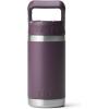 YETI Rambler Jr. 12 oz Kids Bottle, with Straw Cap(Nordic Purple)