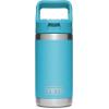 YETI Rambler Jr. 12 oz Kids Bottle, with Straw Cap(Reef Blue)