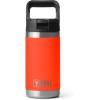 YETI Rambler Jr. 12 oz Kids Bottle, with Straw Cap(Solar Flare)