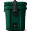 YETI Roadie 15 Hard Cooler with DoubleDuty Shoulder Strap(Black Forest Green)
