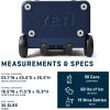 YETI Roadie 60 Wheeled Cooler with Retractable Periscope Handle(Navy)