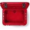 YETI Roadie 60 Wheeled Cooler with Retractable Periscope Handle(Rescue Red)