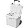 YETI Roadie 60 Wheeled Cooler with Retractable Periscope Handle(White)