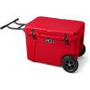 YETI Tundra Haul Portable Wheeled Cooler(Rescue Red)