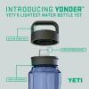 YETI Yonder Water Bottle with Yonder Chug Cap, Lightweight, Leakproof and BPA-Free(Navy)