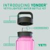 YETI Yonder Water Bottle with Yonder Chug Cap, Lightweight, Leakproof and BPA-Free(Power Pink)
