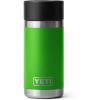 YETI Rambler 12 oz Bottle, Stainless Steel, Vacuum Insulated, with Hot Shot Cap(Canopy Green)