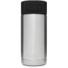YETI Rambler 12 oz Bottle, Stainless Steel, Vacuum Insulated, with Hot Shot Cap(Stainless)