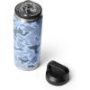 YETI Rambler 26 oz Bottle, Leakproof, Vacuum Insulated, Stainless Steel with Chug Cap, Blue Camo