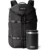 YETI Ranchero Backpack 27L, All-Day Utility Pack, Structured and Durable with Rambler 16 oz Food Jar, Vacuum Insulated, Stainless Steel, With Airtight Lid, Black