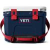 YETI Roadie 15 Hard Cooler with DoubleDuty Shoulder Strap(Patriotic)