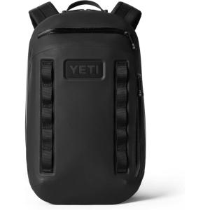 YETI Cayo Backpack 25L, Weather Resistant All-Day Utility Pack, Olive(Black)