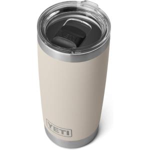 YETI Rambler 20 oz Stainless Steel Vacuum Insulated Tumbler w/MagSlider Lid(Cape Taupe)